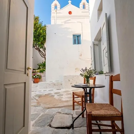 Mykonostown Cycladic House Zoe, By Mykonos High Apartment