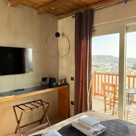 Апартаменты Mykonostown Cycladic House Zoe, By Mykonos High Mykonos Town